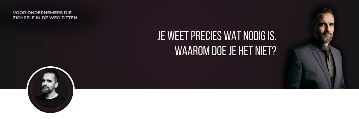 Klantvoorbeeld: LinkedIn-header Senol