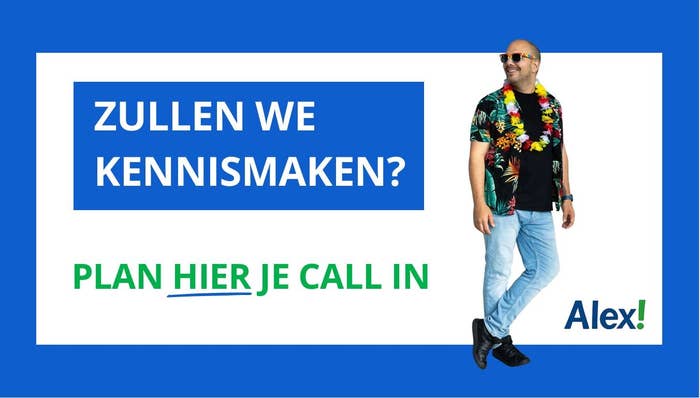 Calendly link banner optie 2
